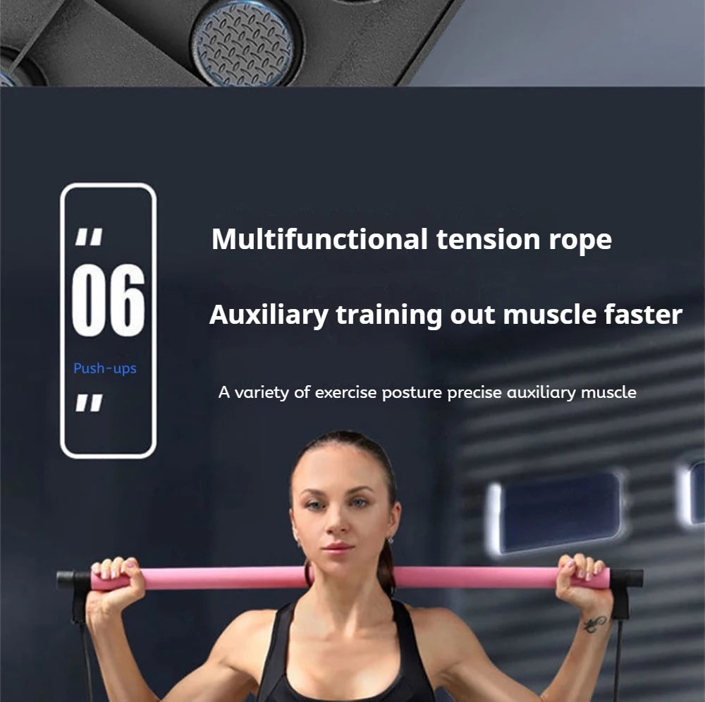 Foldable Multi-Functional Push Up Board Chest Abs Training Equipment Portable Home Gym Fitness Tool for Men Core Workout
