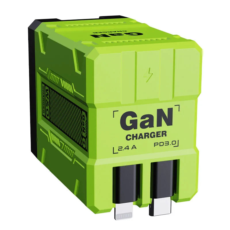 GaN 20W Fast charging PD3.0 Charger Type C lighting For iPhone 12 13 Samsung Huawei Xiaomi Mobile Phone EU/US Plug Wall Charger