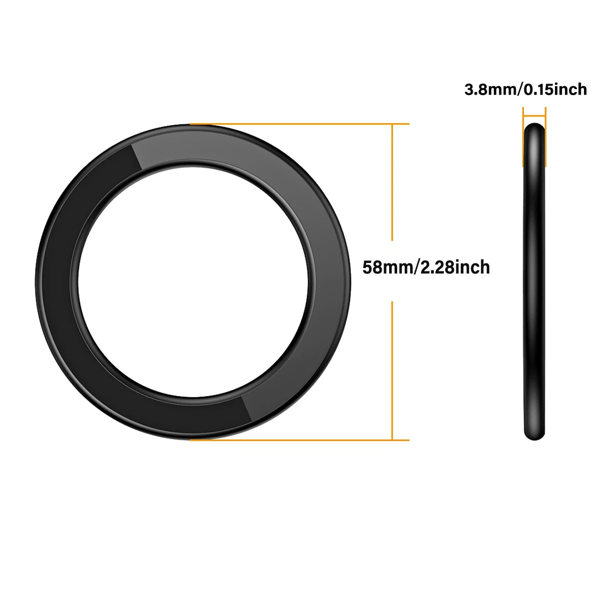 Magnetic Ring Holder For iPhone 14 13 12 Magnet Wall Mobile Phone Holder Magnetic Car Phone Stand for Magsafe case ipad Tablet
