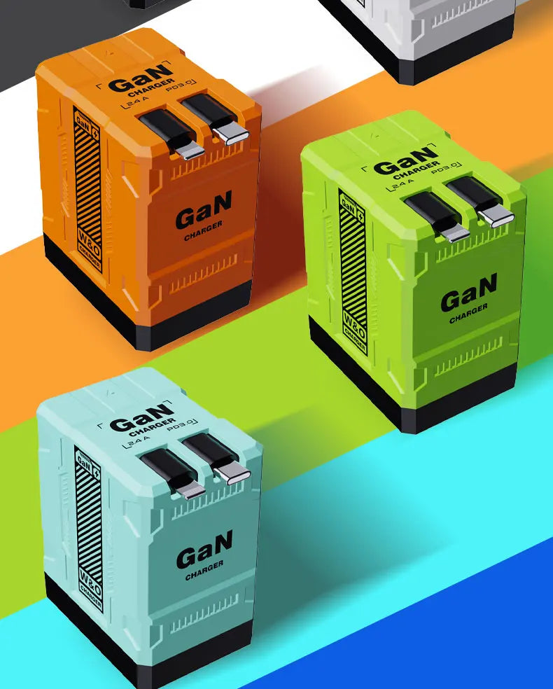 GaN 20W Fast charging PD3.0 Charger Type C lighting For iPhone 12 13 Samsung Huawei Xiaomi Mobile Phone EU/US Plug Wall Charger