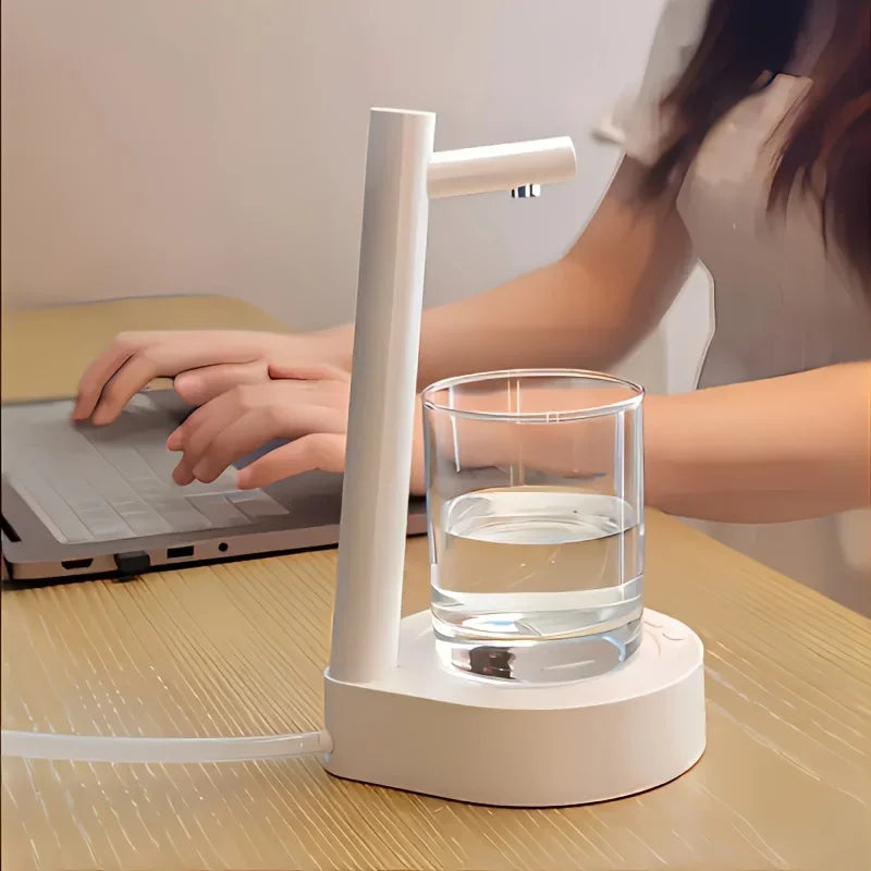 Intelligent desktop water dispenser, universal Type-C charging for desktop water dispensers, used for home office camping trips