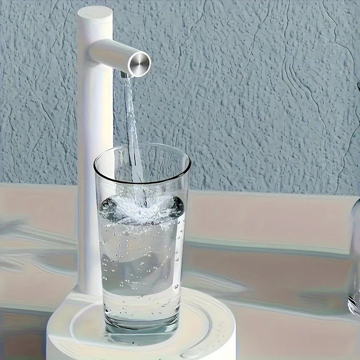 Intelligent desktop water dispenser, universal Type-C charging for desktop water dispensers, used for home office camping trips