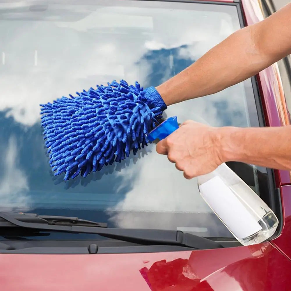 Auto Dent Removal Tool Set With Wash Mittens Scratch Cloth Rag Sponge Multipurpose Suction Cup Dent Pulling Kit Repair Tools