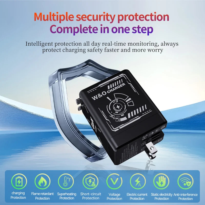 W&O GaN Fast Charging Cable Type C 20W and Lightning Liquid Silicone Cable for iPhone 14 15 Pro Max Xiaomi Realme Redmi 