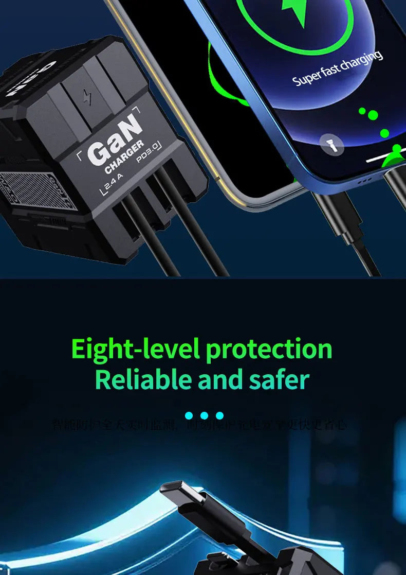 GaN 20W Fast charging PD3.0 Charger Type C lighting For iPhone 12 13 Samsung Huawei Xiaomi Mobile Phone EU/US Plug Wall Charger