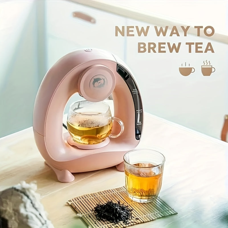 Compact Coffee Master - 4-8 Oz Single Serve Coffee Maker with 2-in-1 Americano Function, Compatible with Coffee Ground & K Cup, Automatic Drip Coffee Maker and Tea Maker for Home and Travel, Fast Brewing, Quiet Operation, and