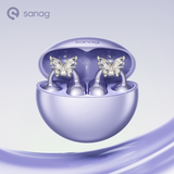 Air Clip Butterfly Diamond Earbuds