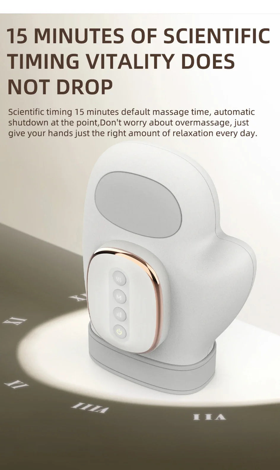 NEW Electric Hand Massager ｗith Airbag Compression Cordless Glove Massager Application for Palm Finger Relaxation Gift