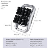 22-Head Fascia Gun High-Frequency Vibration Body Massage Gun Back and Waist Massager Neck Shoulder Massager Muscle masajeador
