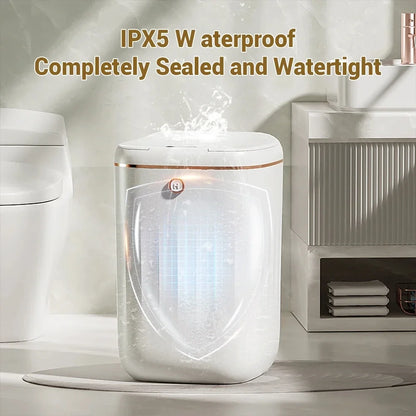 XIAOMI 20L Automatic Sensor Trash Can Rechargeable Smart Dustbin For Bathroom Toilet Touchless Wastebasket With Lid Smart Home