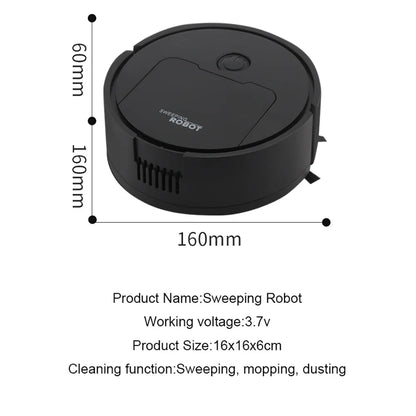 Fully Automatic Sweeping Robot Suction And Sweeping Mop Household Lazy Person Intelligent Three In One Sweeping Machine