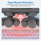 22-Head Fascia Gun High-Frequency Vibration Body Massage Gun Back and Waist Massager Neck Shoulder Massager Muscle masajeador