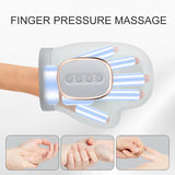 NEW Electric Hand Massager ｗith Airbag Compression Cordless Glove Massager Application for Palm Finger Relaxation Gift