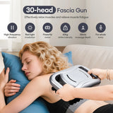 22-Head Fascia Gun High-Frequency Vibration Body Massage Gun Back and Waist Massager Neck Shoulder Massager Muscle masajeador
