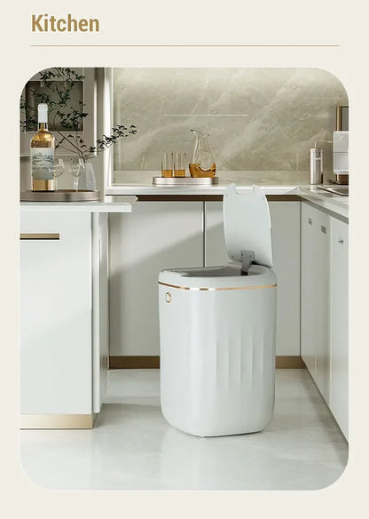 XIAOMI 20L Automatic Sensor Trash Can Rechargeable Smart Dustbin For Bathroom Toilet Touchless Wastebasket With Lid Smart Home