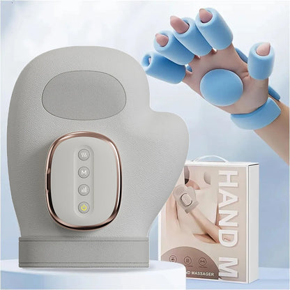 NEW Electric Hand Massager ｗith Airbag Compression Cordless Glove Massager Application for Palm Finger Relaxation Gift