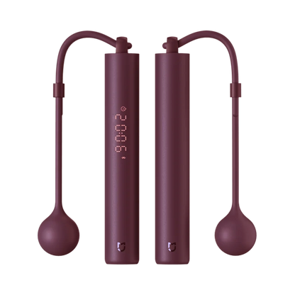 Smart Skipping Jump Rope Digital Counter with App Adjustable Calorie Calculation Sport Fitness Exercise Lose Weight