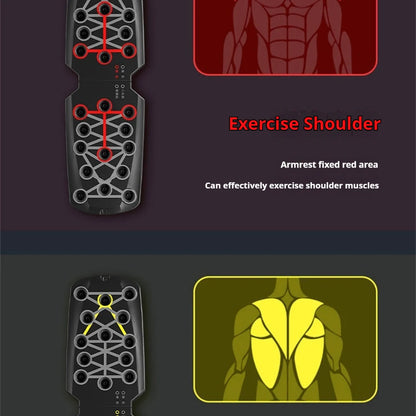 Foldable Multi-Functional Push Up Board Chest  Abs Training Equipment Portable Home Gym Fitness Tool for Men Core Workout