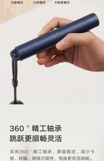 Smart Skipping Jump Rope Digital Counter with App Adjustable Calorie Calculation Sport Fitness Exercise Lose Weight