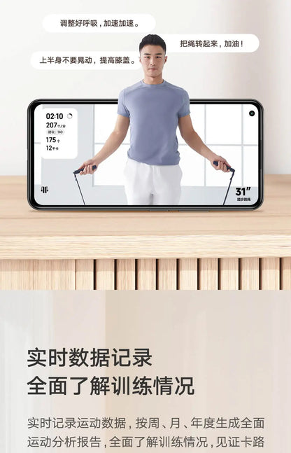 Smart Skipping Jump Rope Digital Counter with App Adjustable Calorie Calculation Sport Fitness Exercise Lose Weight