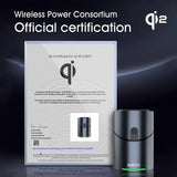 New Truly Qi2 3 In 1 Magsafe Magnetic Touch Button Wireless Charger For Android iPhone iWatch Airpods Fast Charging Dock Station