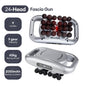 22-Head Fascia Gun High-Frequency Vibration Body Massage Gun Back and Waist Massager Neck Shoulder Massager Muscle masajeador