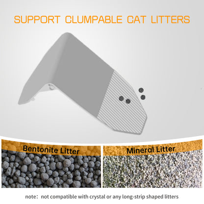 1pc Furoomate Self-Cleaning Litter Box, Open-Top Automatic Cat Litter Box, Easy Maintenance, with Built-in Safety Features And Odor Control Christmas Cat Toys for Indoor Cats